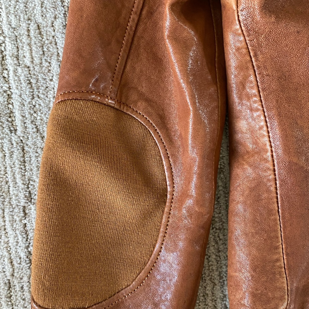 Mackage Cognac Leather Jacket | S - Picture 9 of 16